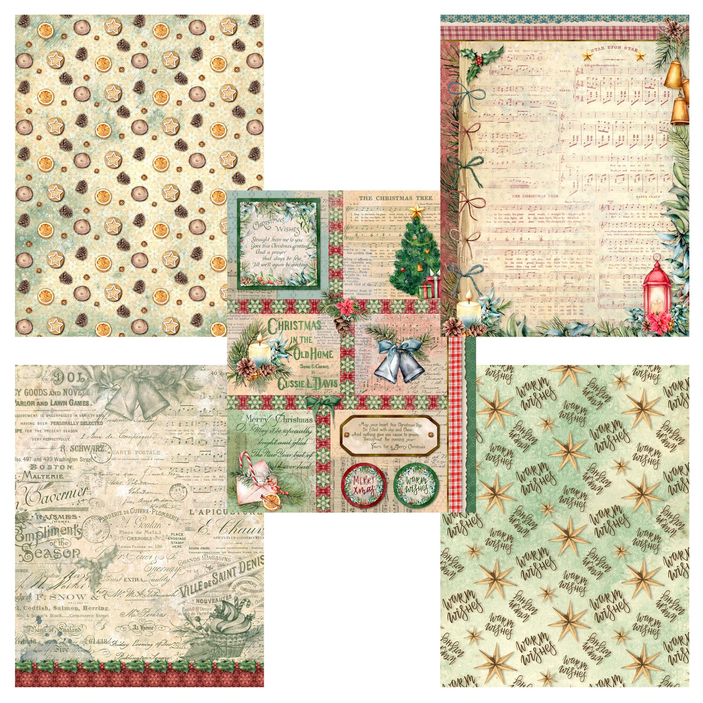 Cozy Christmas Mega Paper Pack - 7587