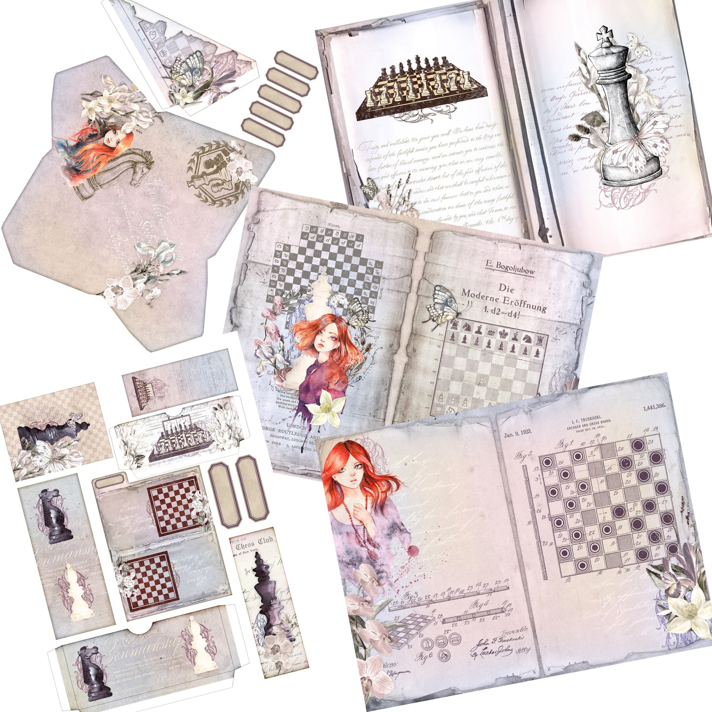 Queen's Chess Journal Pack - 7315