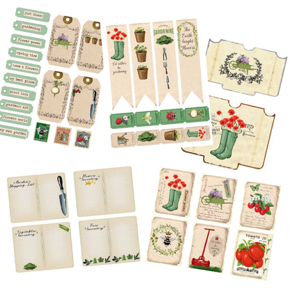 Garden Ephemera Embellishment Pack - 7430