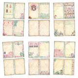 Shabby Vintage Cupcake Shop Mini Journal Pages - 7659