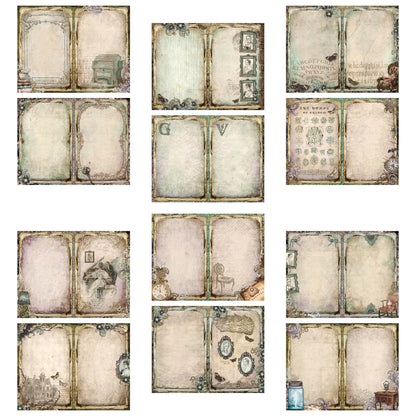 Haunted House Mini Journal Pages - 7840