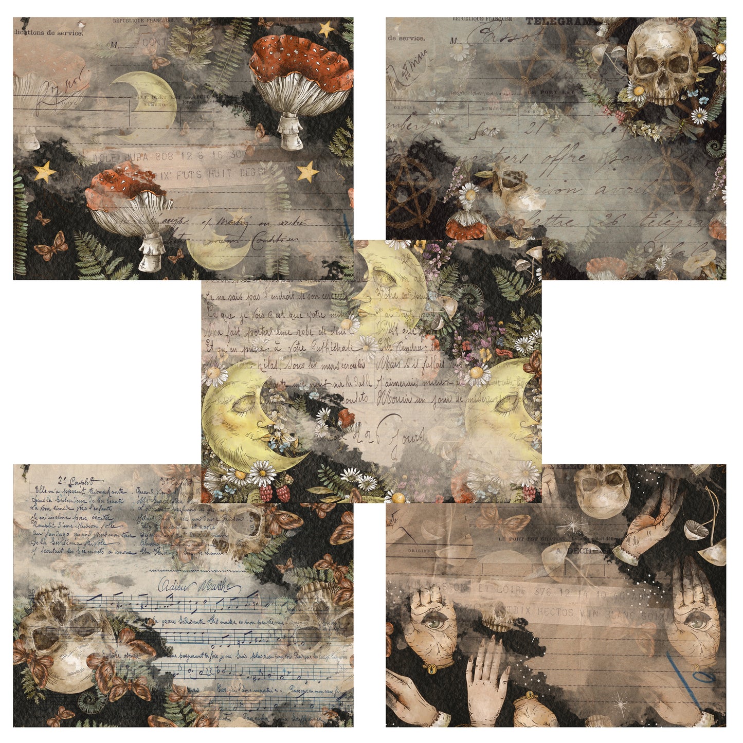 The Green Witch Paper Pack - 7964