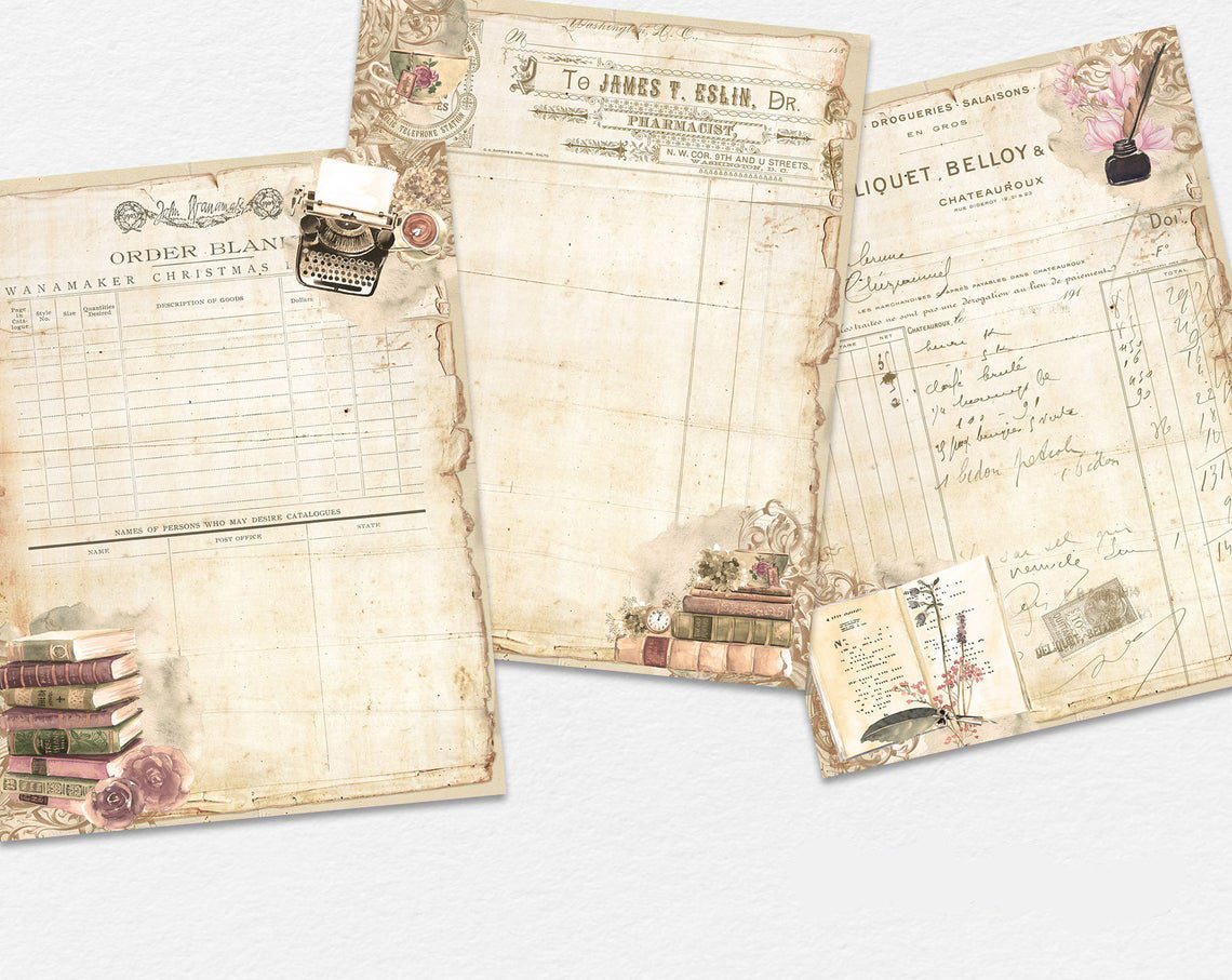 Office Memories Ephemera Paper Pack - 7429