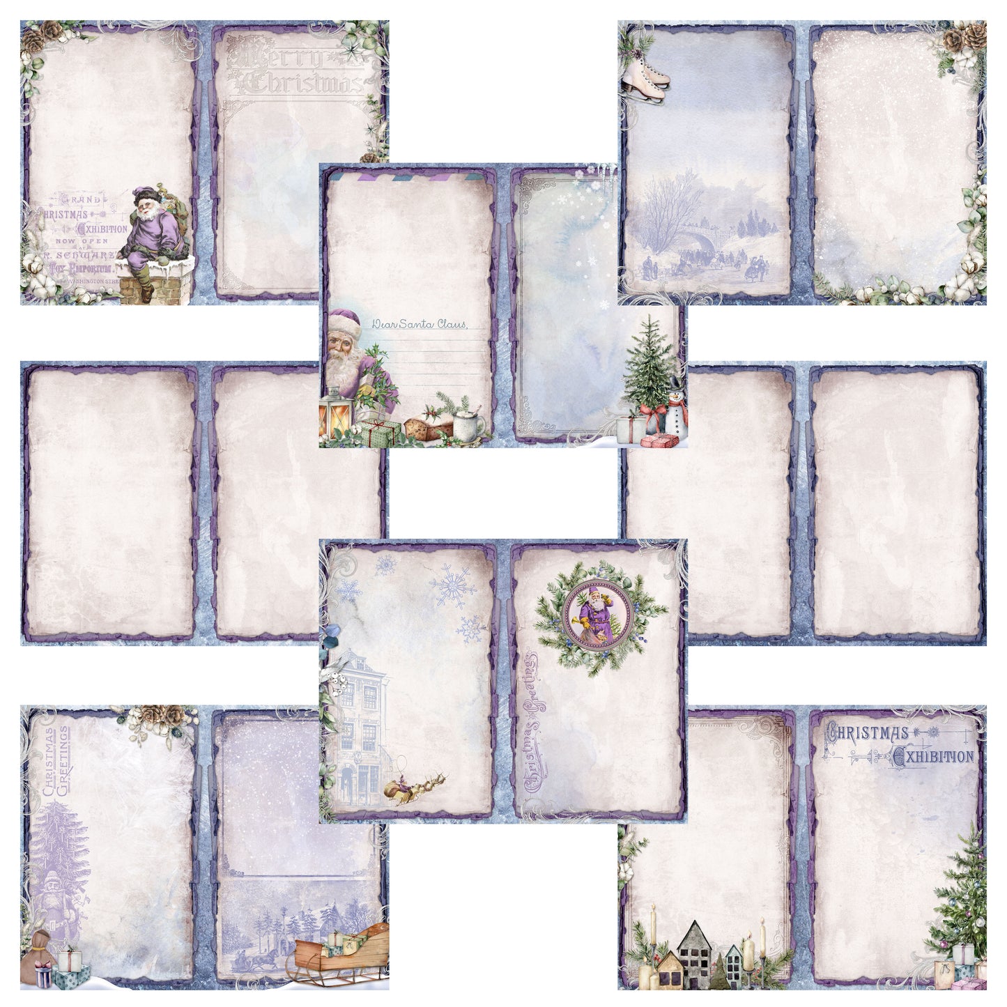 Frozen Christmas Journal Pages - 7949