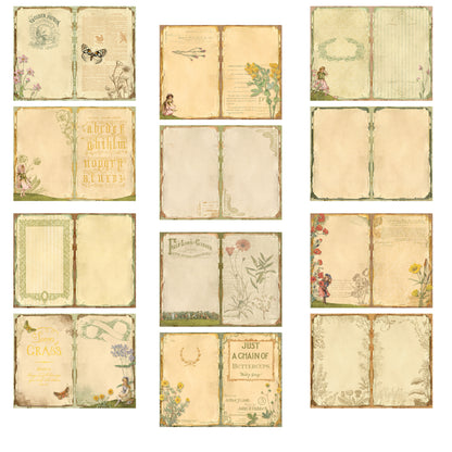 Meadows & Wildflowers Mini Journal Pages - 7560