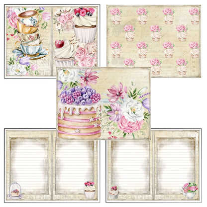 High Tea Journal Pages - 23-7118