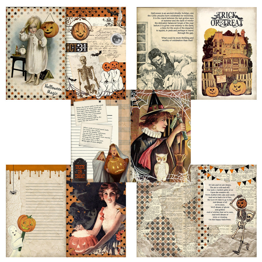Sweet Halloween Journal Pages - 7803