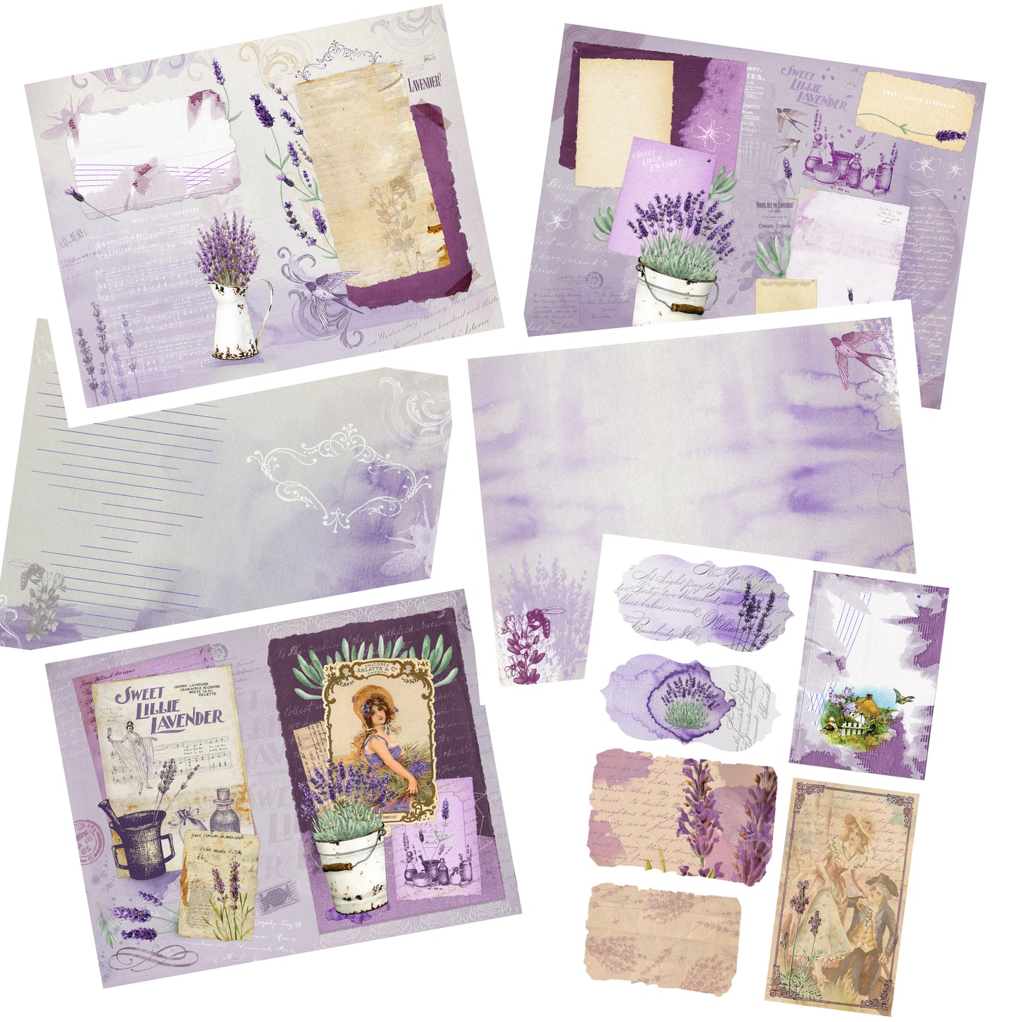 Lovely Lavender Journal Pack - 7298