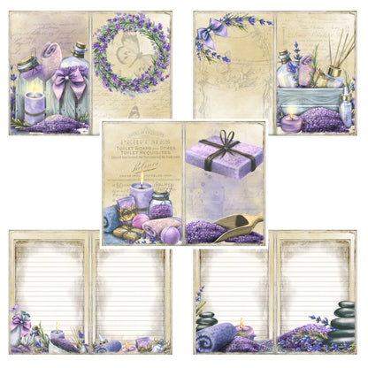 Lavender Delights Journal Pages - 23-7055