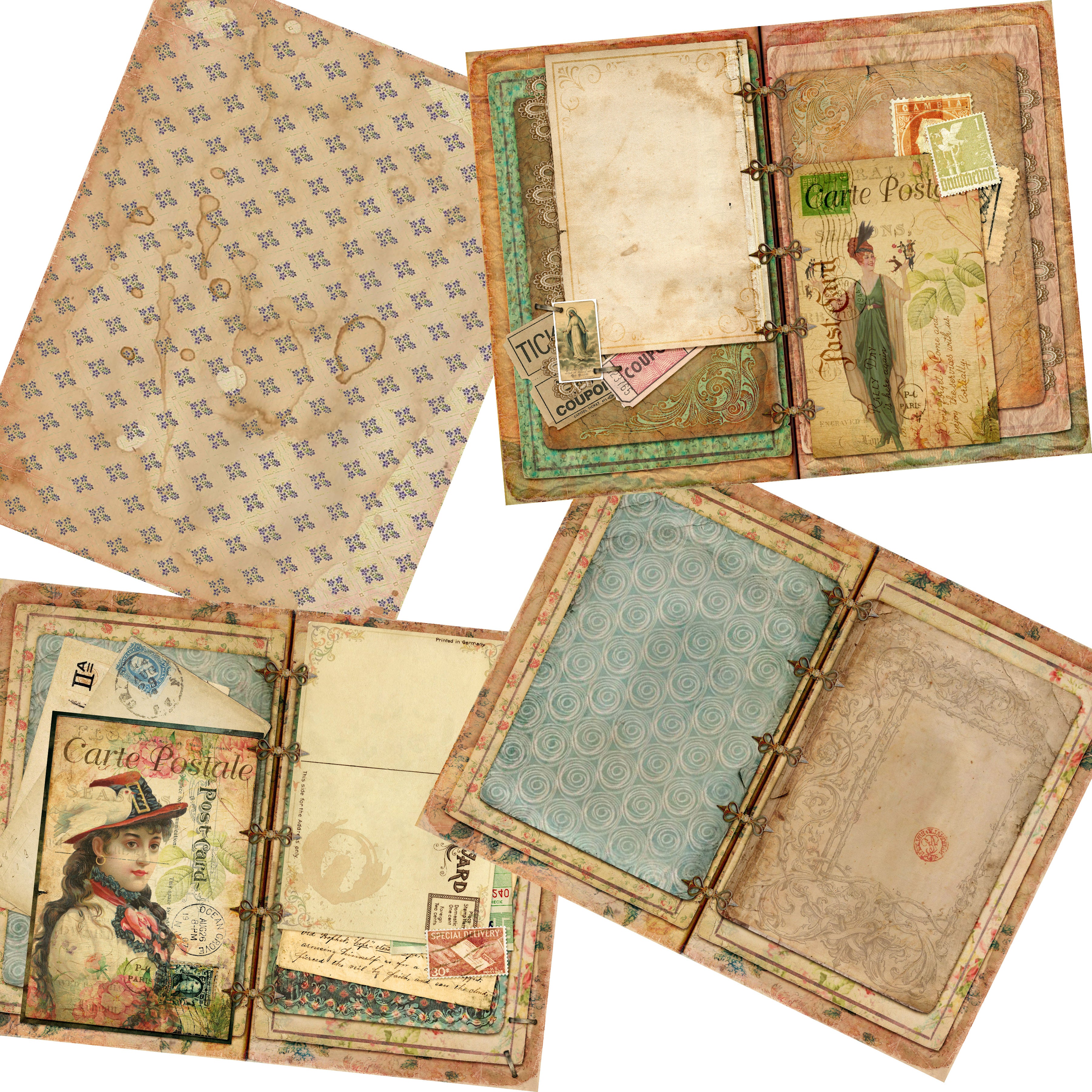 Memories Junk Journal Kit - 7107 – EZscrapbooks
