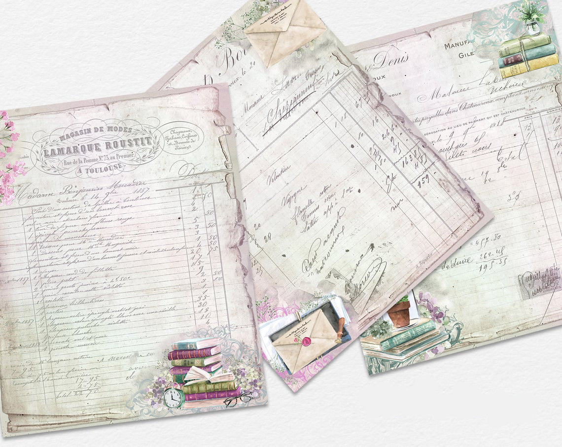 Dreamy Desk Paper Pack - 7427