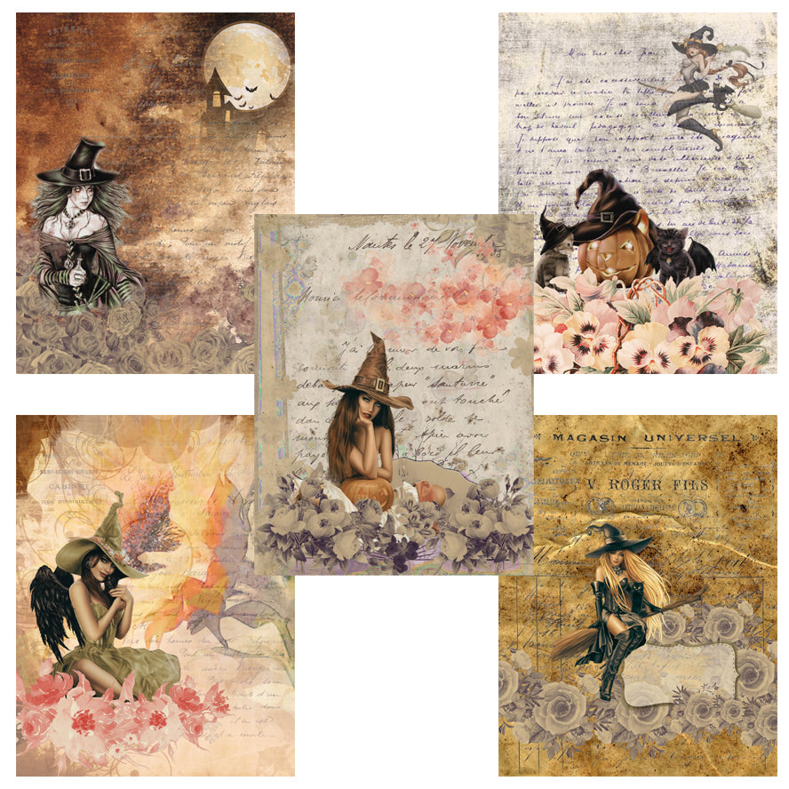 Pretty Witches Paper Pack - 7855