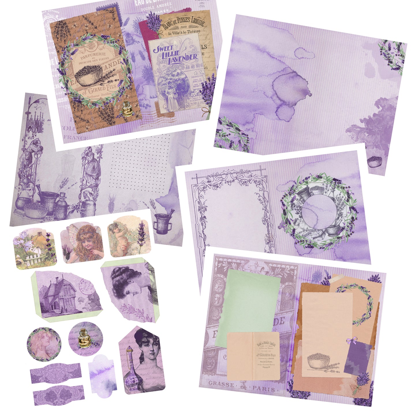 Lovely Lavender Journal Pack - 7298