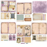 My Secret Vintage Mini Journal Pages - 7545