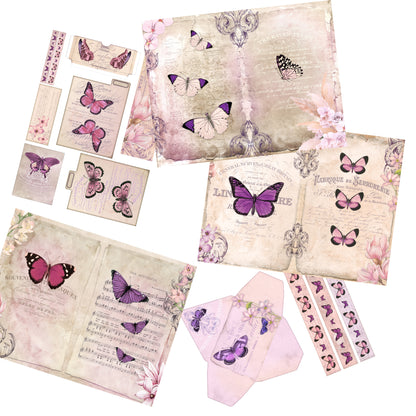 Beloved Butterflies Journal Pages - 7425