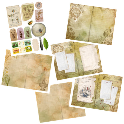 All The Bugs Journal Pack - 7202 - EZscrapbooks Scrapbook Layouts Journals