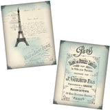 Paris Journal Paper Pack - 7098 - EZscrapbooks Scrapbook Layouts Journals