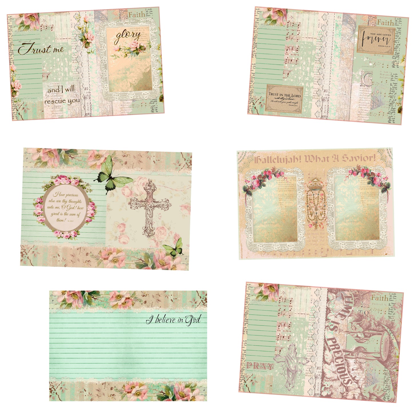 Faith Journal Pages - 7443