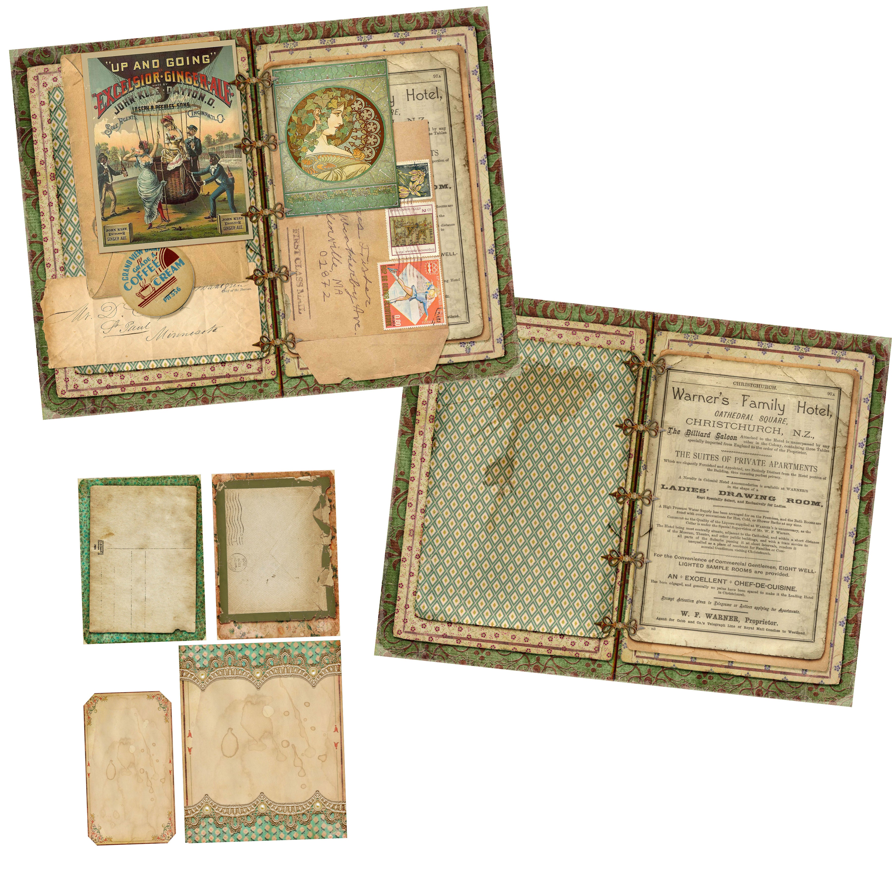 Memories Junk Journal Kit - 7107 – EZscrapbooks