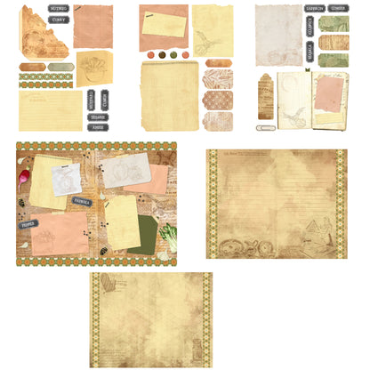 Grandma's Recipe Book Journal Pages - 7463