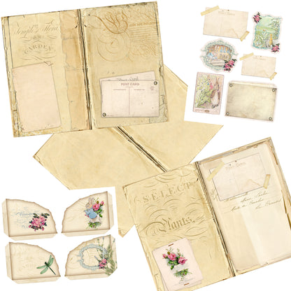 Peter Rabbit's Garden Journal - 7095 - EZscrapbooks Scrapbook Layouts Journals