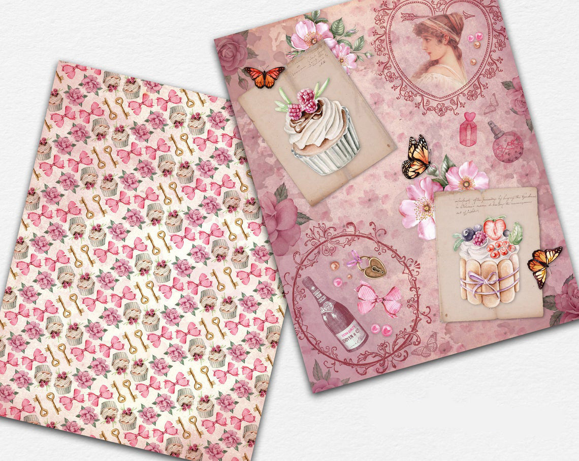 Be My Valentine Paper Pack - 7332 - EZscrapbooks Scrapbook Layouts Journals, Love - Valentine, paper pack
