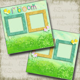 In Bloom - 2917 - EZscrapbooks Scrapbook Layouts Spring - Easter