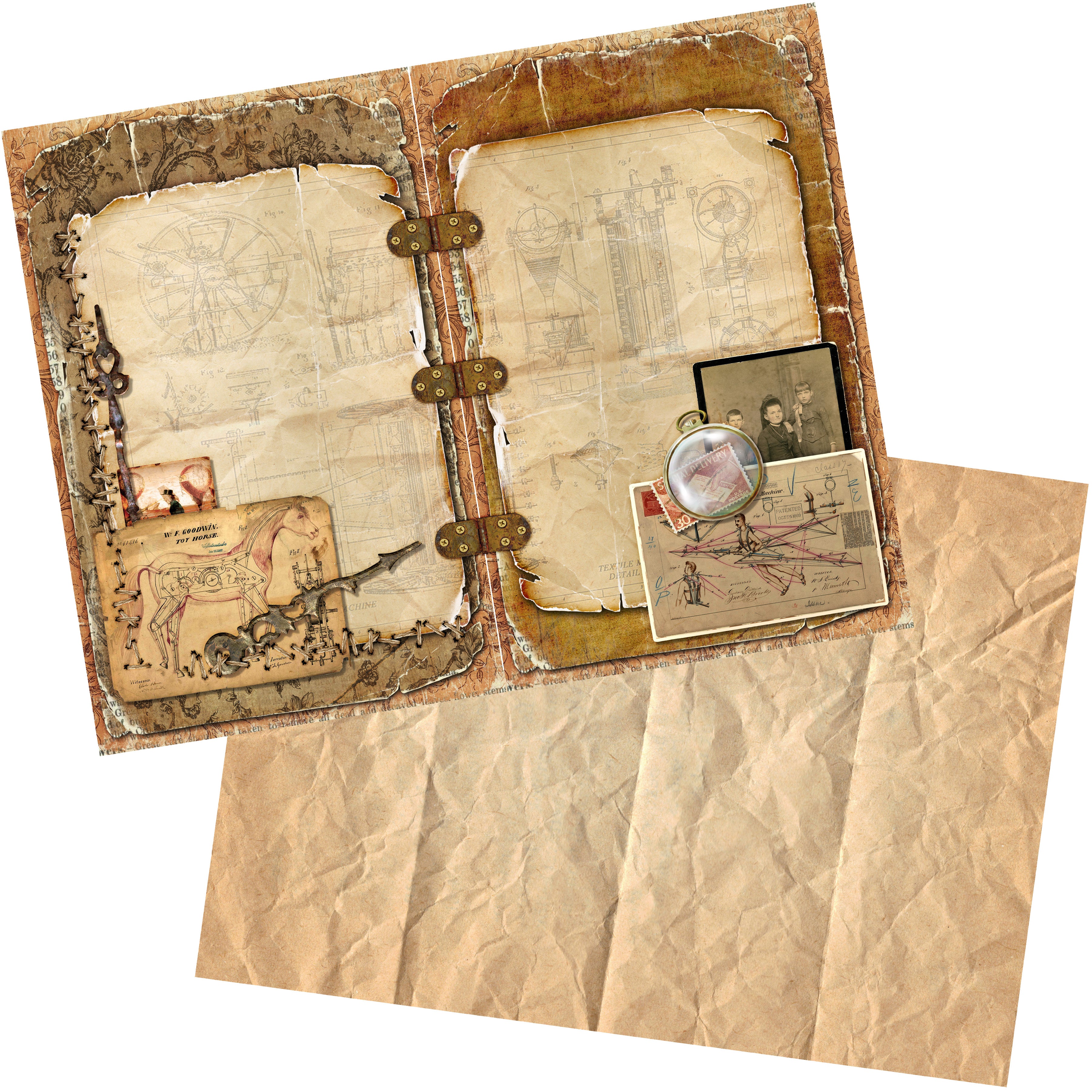 Steamtime Junk Journal - 7018 – EZscrapbooks