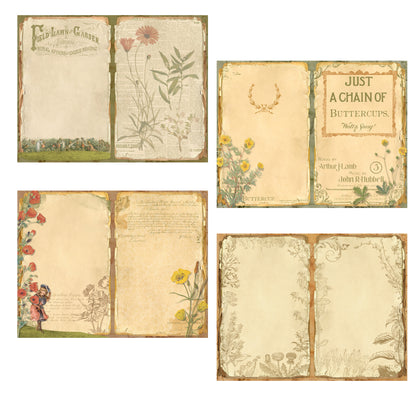 Meadows & Wildflowers Journal Pages - 7559