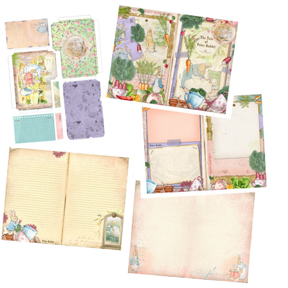 Adventures of Peter Rabbit Journal Pages - 7504