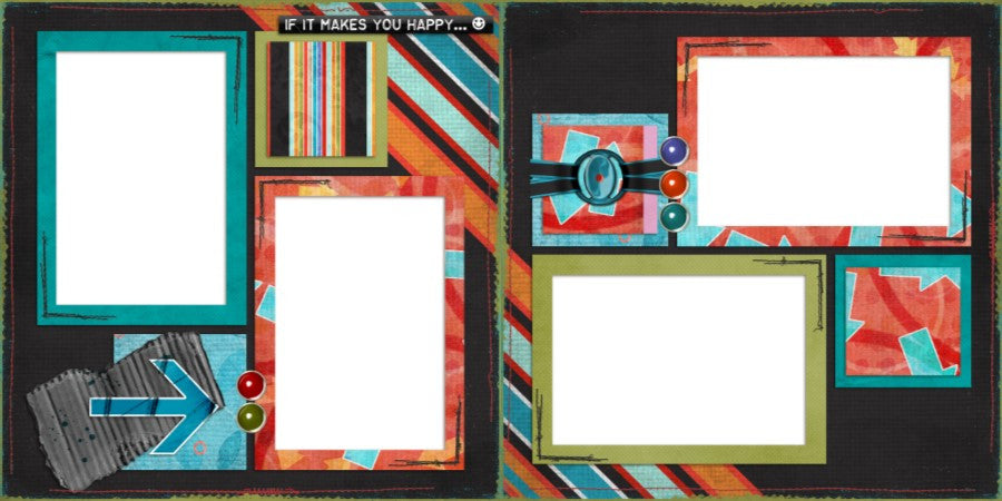 Express - Digital Scrapbook Pages - INSTANT DOWNLOAD - EZscrapbooks Scrapbook Layouts Boys, Other