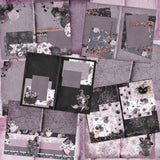 Gothic Dolls Halloween Journal - INSTANT DOWNLOAD - EZscrapbooks Scrapbook Layouts Digital Journals