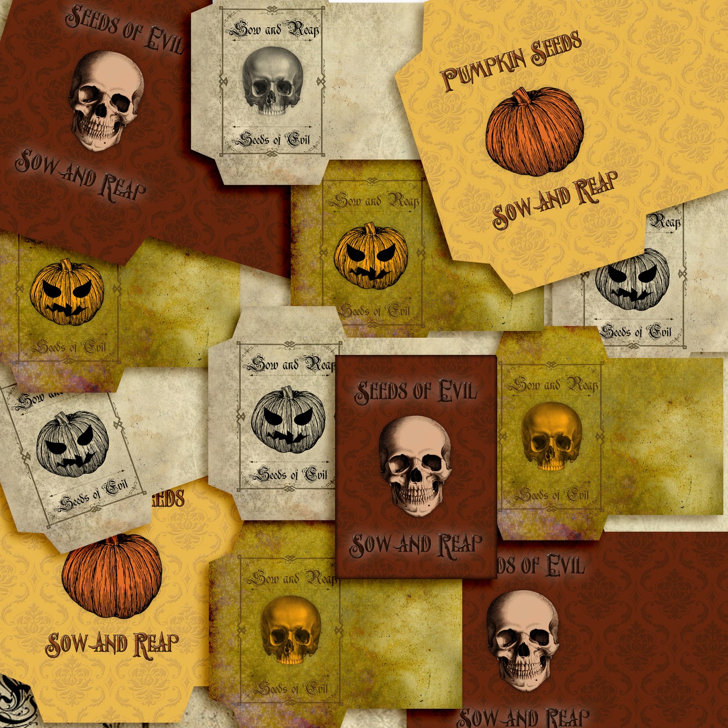 Spooky Seed Packets - 7226