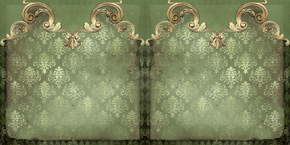 Green Ornate Ephemera NPM - 6473