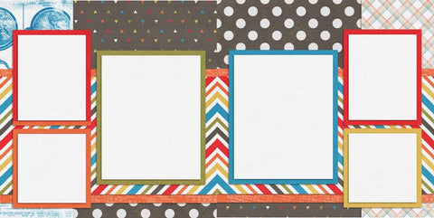 Let's Learn - 278 - EZscrapbooks Scrapbook Layouts Baby - Toddler, Other, School, Sports