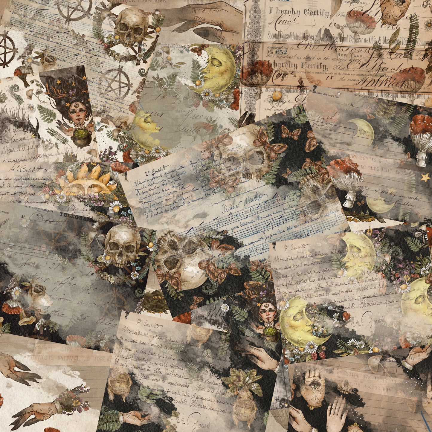 The Green Witch Paper Pack - 7964