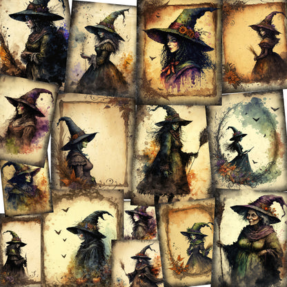 Shabby Witch Paper Pack - 23-7124