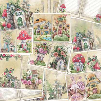Fairy Homes Journal Pages - 23-7025