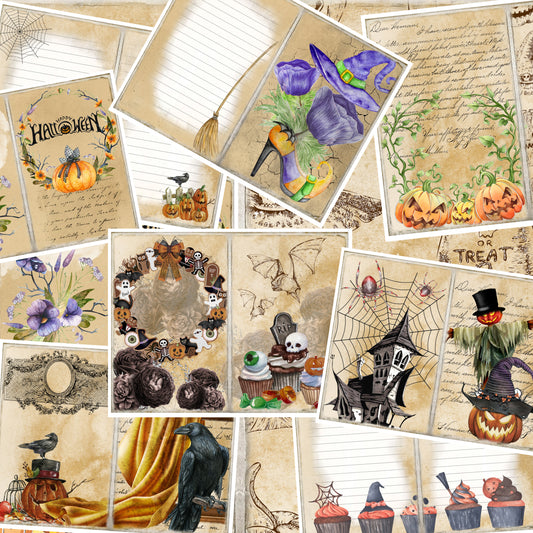 Halloween Journal Pages - 23-7047