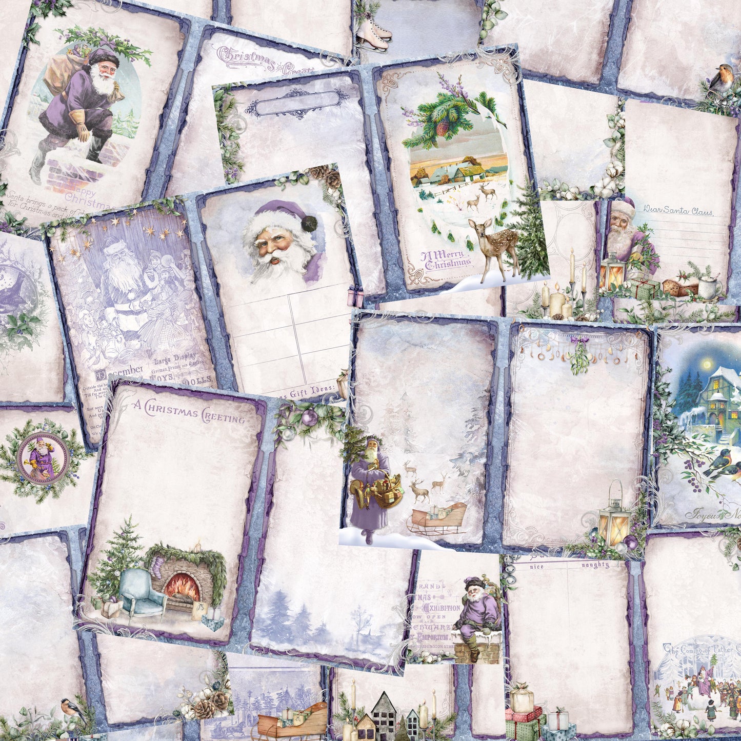Frozen Christmas Journal Pages - 7949