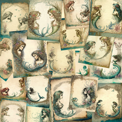 Mystical Mermaids Paper Pack - 23-7146