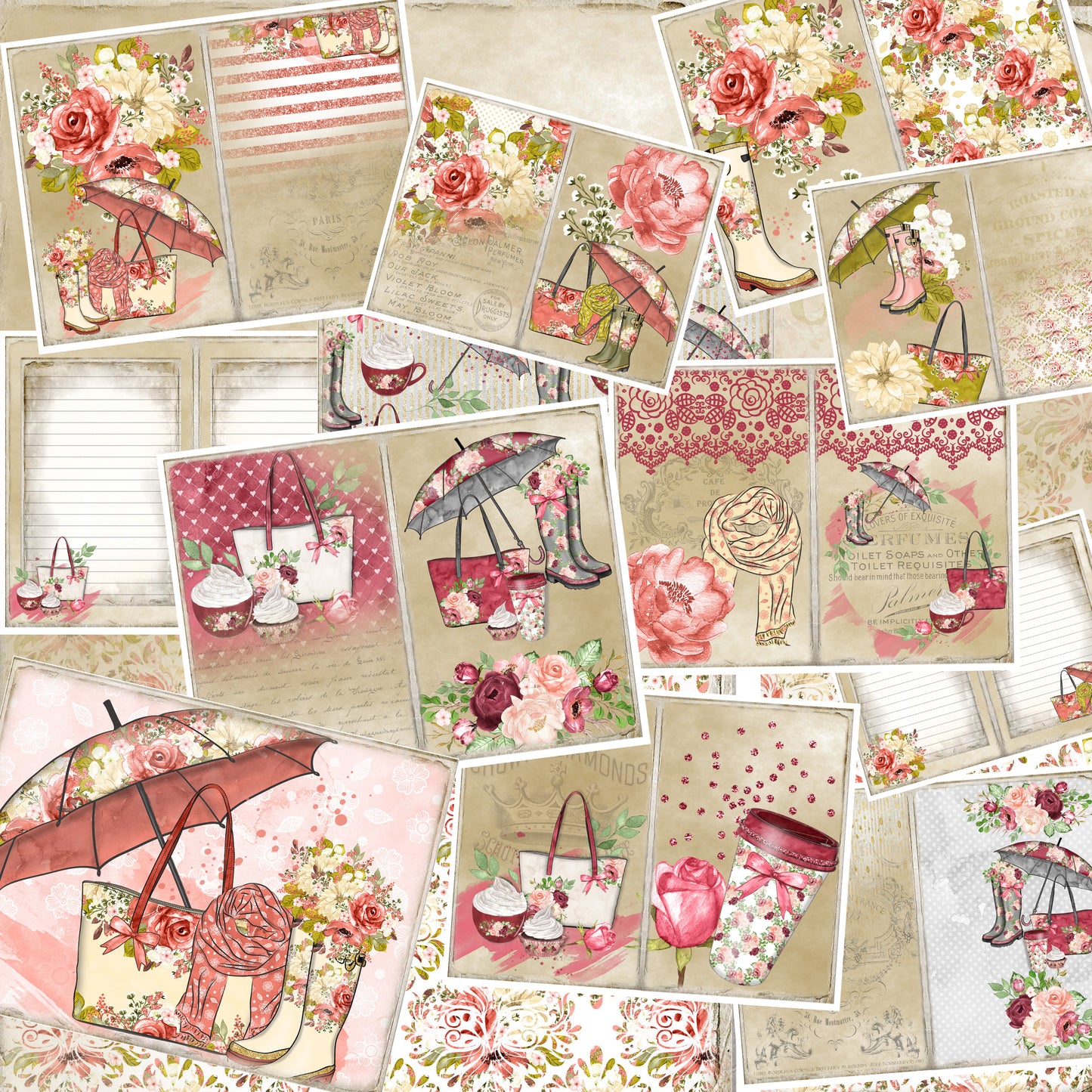Fall Fashion Journal Pages - 23-7027