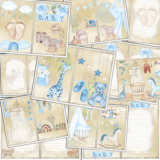 Baby Boy Journal Pages - 7978