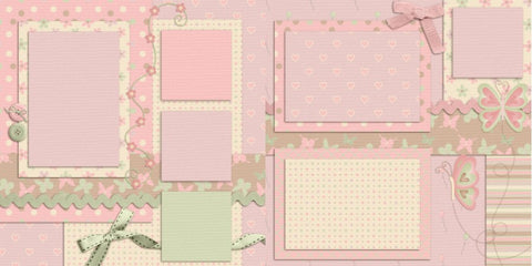 My Baby Girl - 373 - EZscrapbooks Scrapbook Layouts Baby - Toddler, Girls