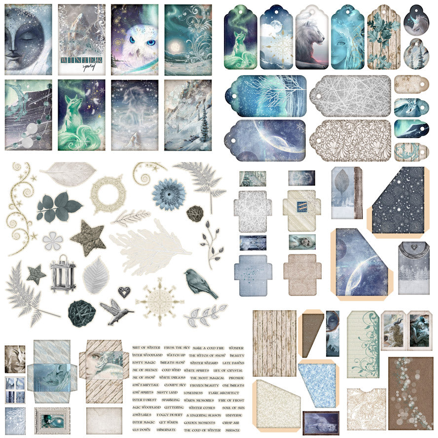 Winter Spirit Embellishment Pack - 7847