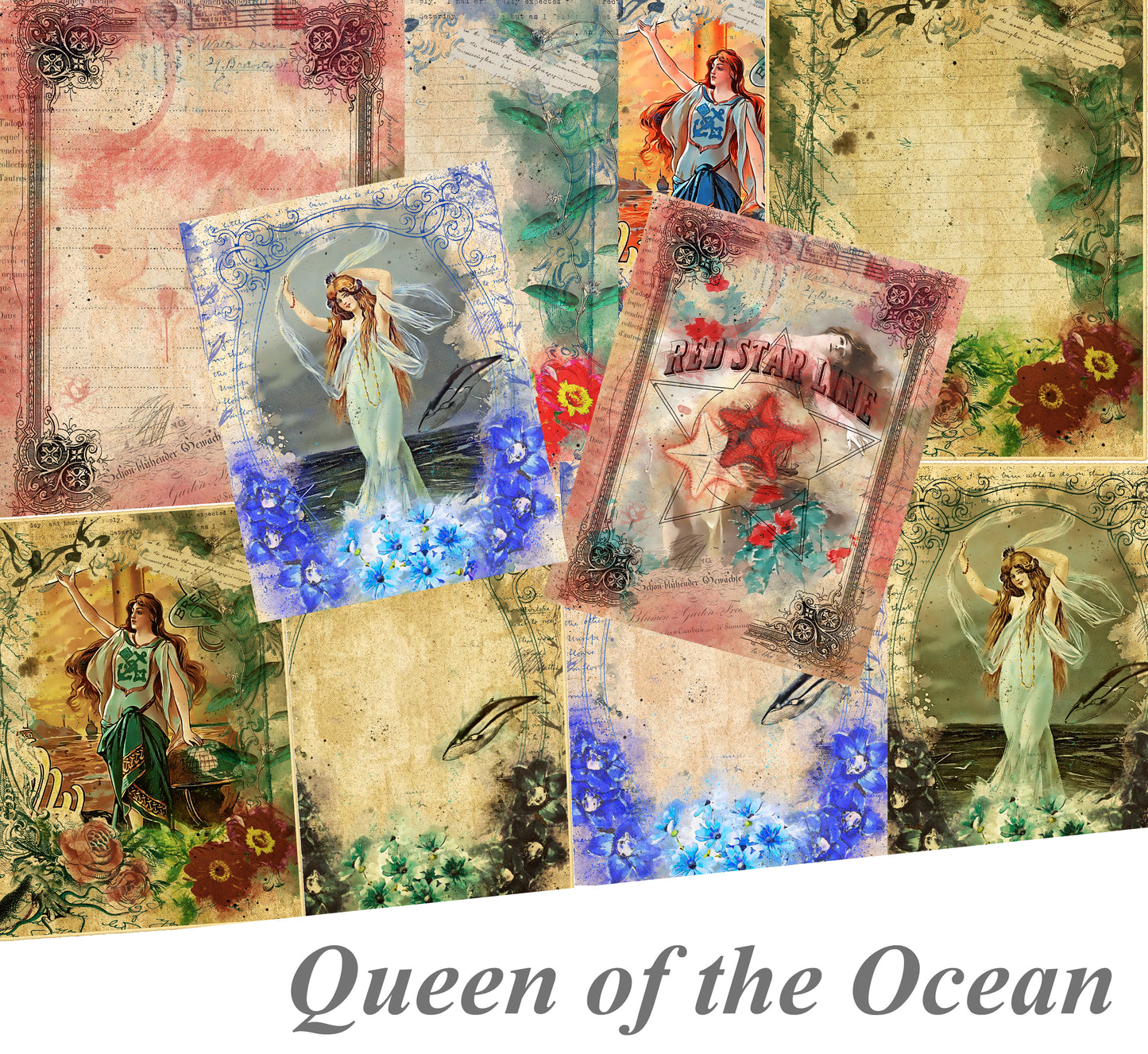 Queen of the Ocean Paper Pack - 7345