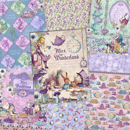 Wonderland Tea Party Paper Pack - 7662