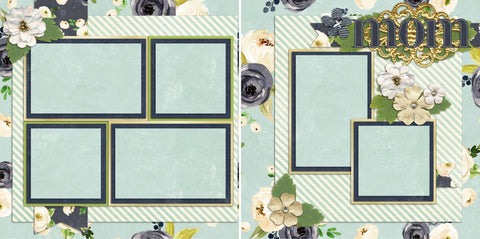 Mom - 2048 - EZscrapbooks Scrapbook Layouts Family