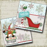 North Pole NPM - 2398 - EZscrapbooks Scrapbook Layouts Christmas
