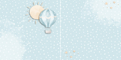 Sweet Baby Boy - EZ Background Pages -  Digital Bundle - 10 Digital Scrapbook Pages - INSTANT DOWNLOAD